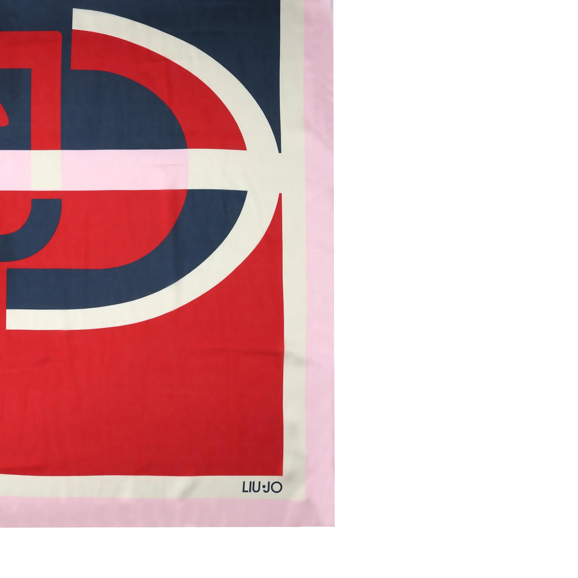 Foulard Donna maxi logo color block - Image 2