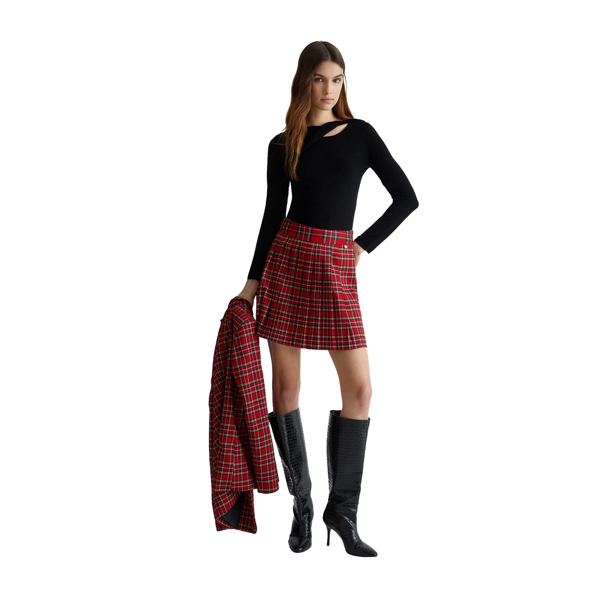 Maglia nera con cut-out - Image 6