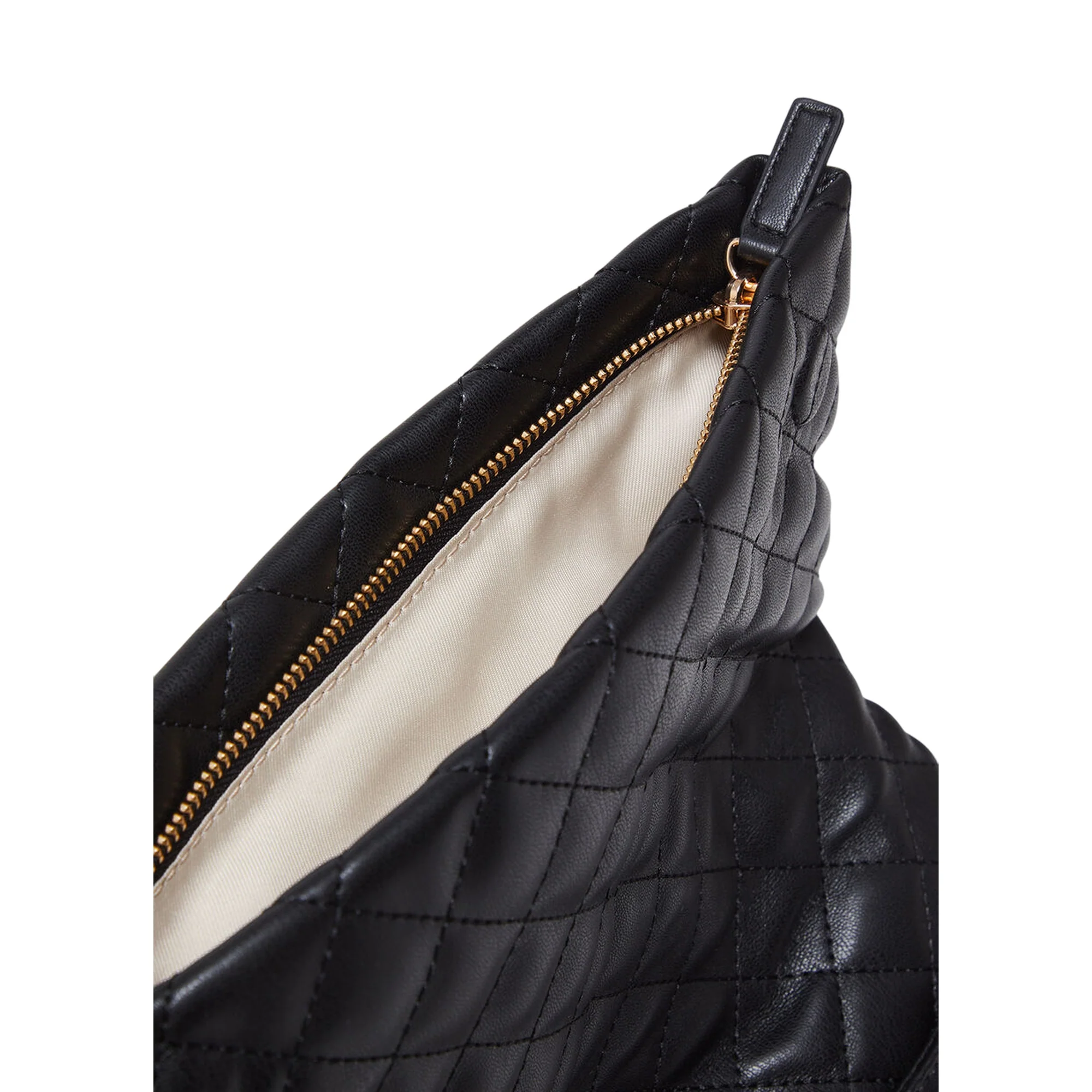 Borsa a tracolla Donna matelassè Nera - Image 3