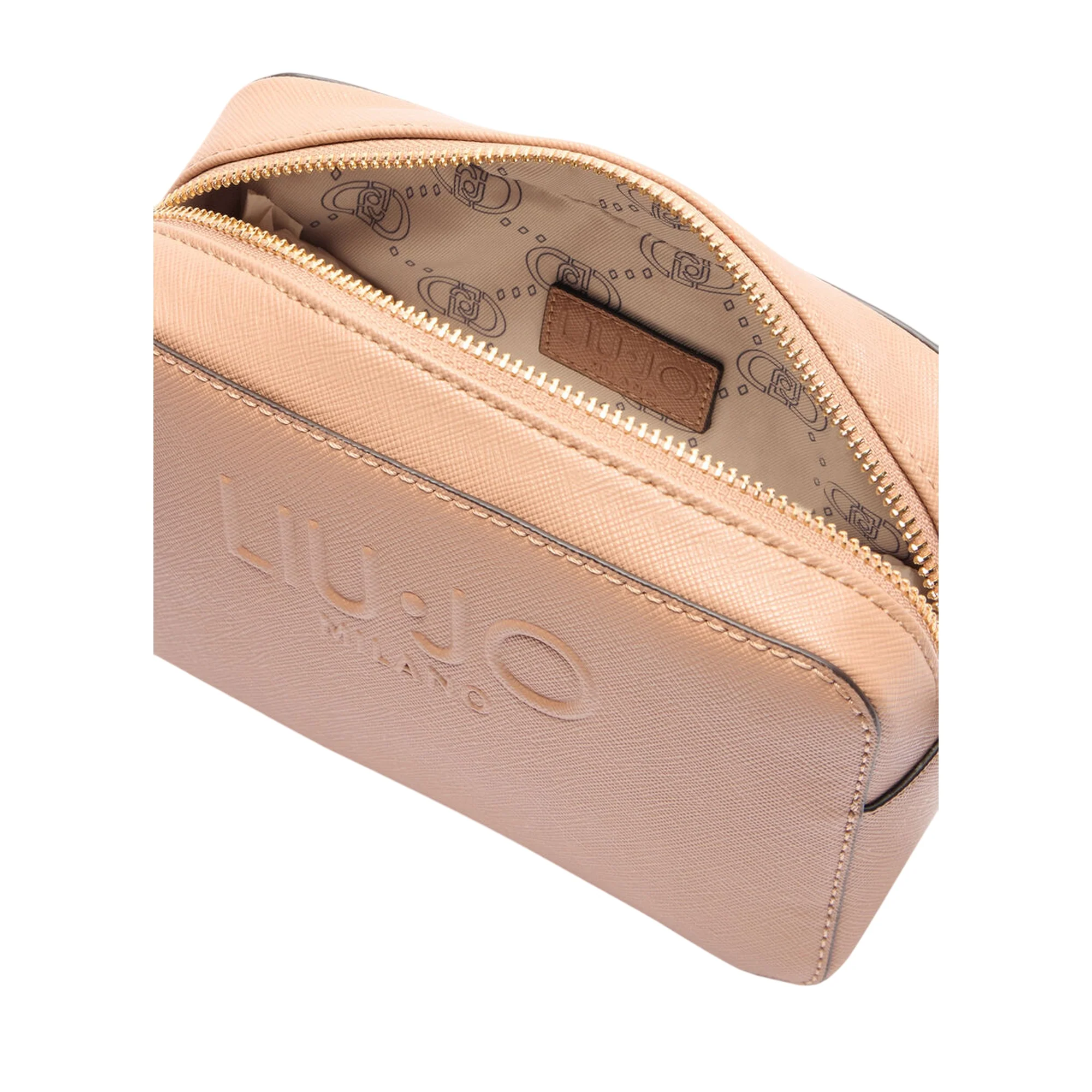 Borsa a tracolla Donna in ecopelle beige - Image 3