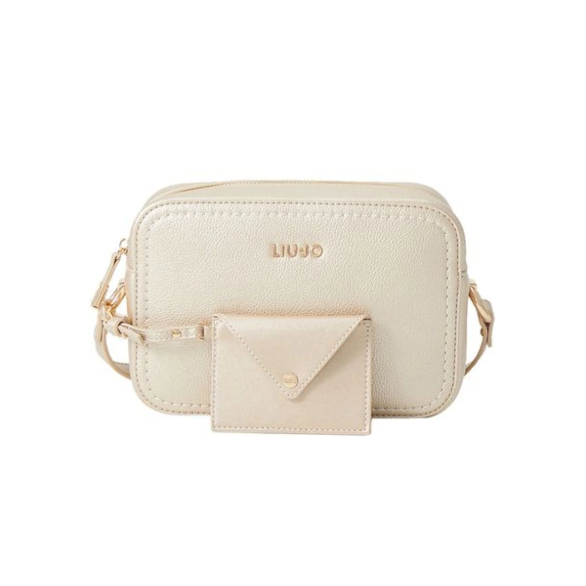 Borsa Donna a tracolla con pochette Oro