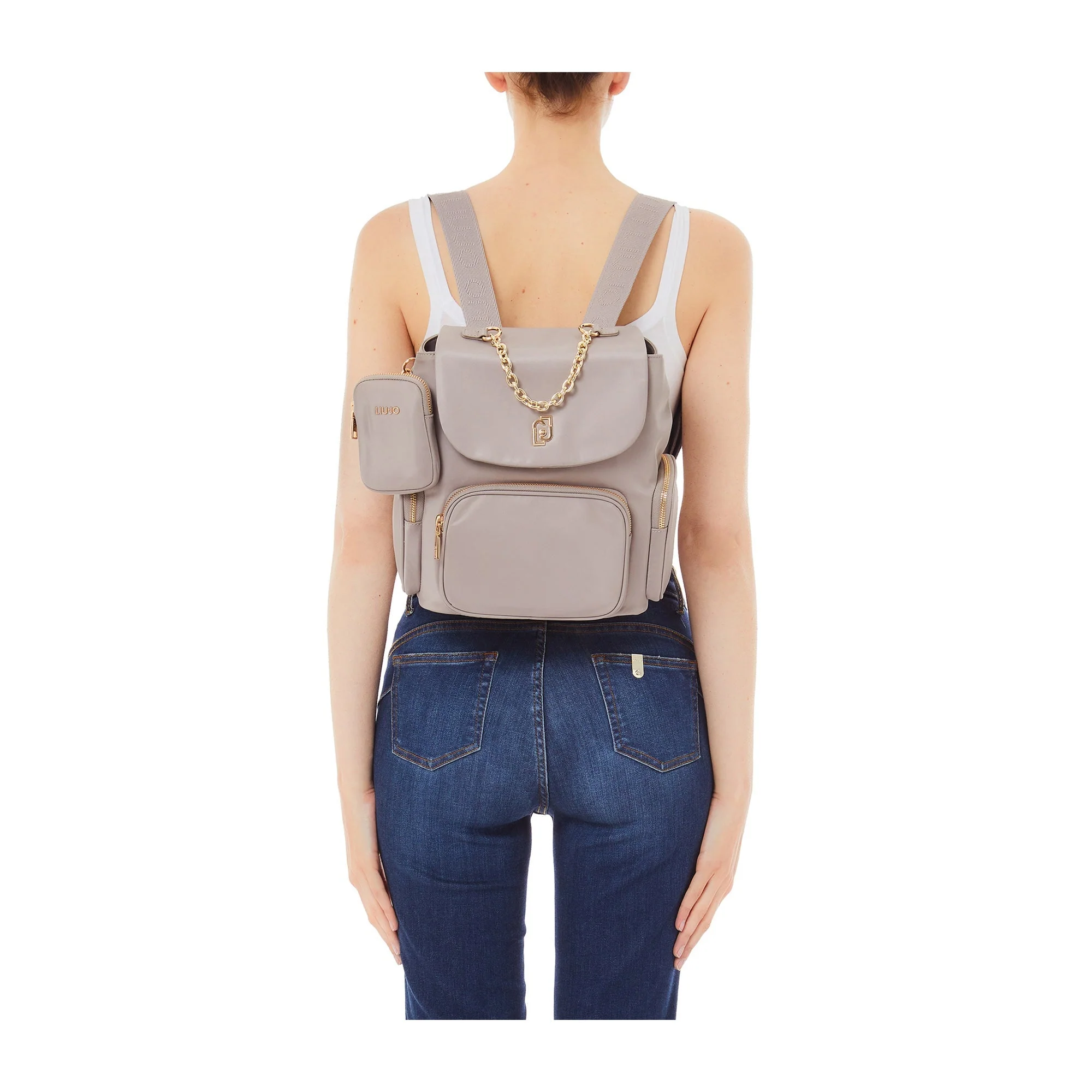 Zaino Donna con catena e tre tasche - Image 5