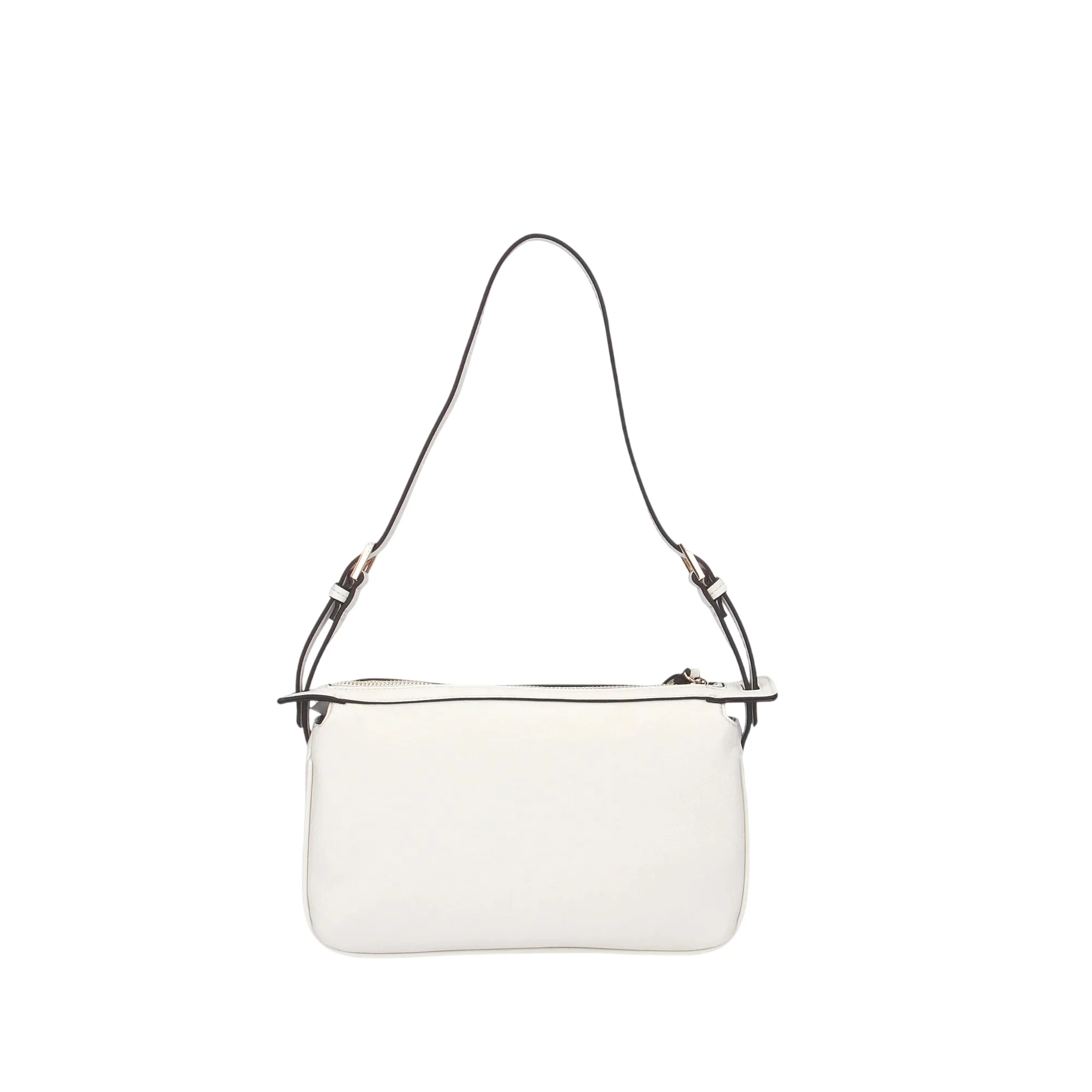 Borsa con tracolla regolabile e inserti dorati - Image 4