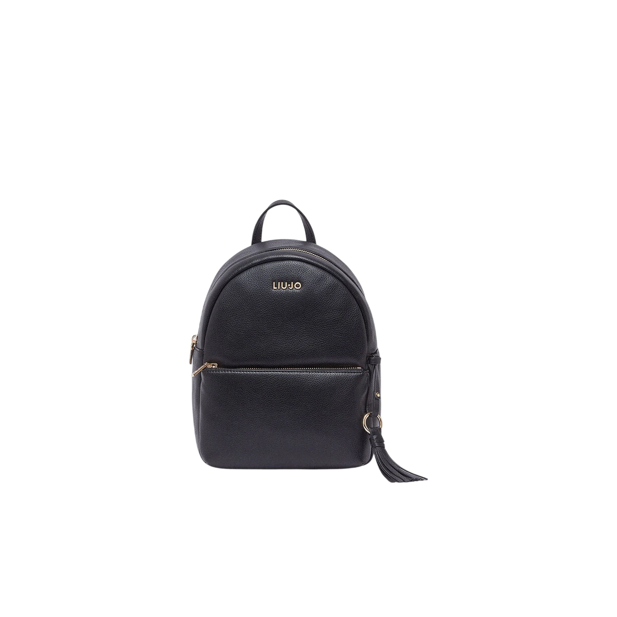 Zaino medio Donna con charm Nero