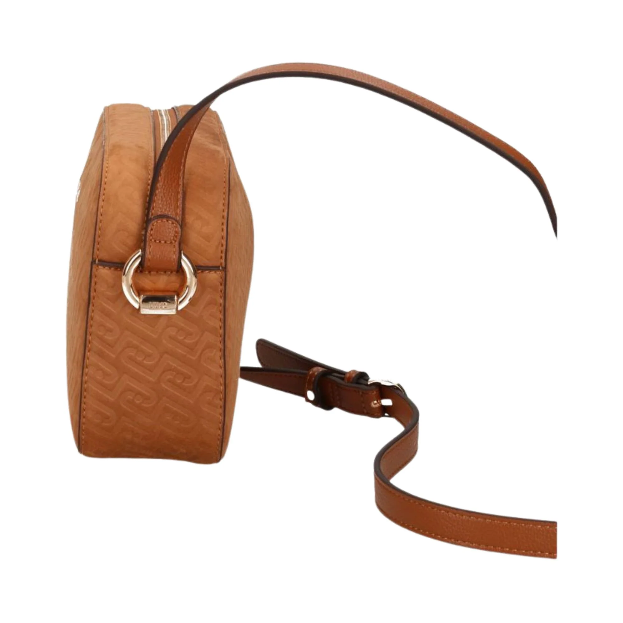 Borsa marrone a tracolla in ecopelle - Image 2