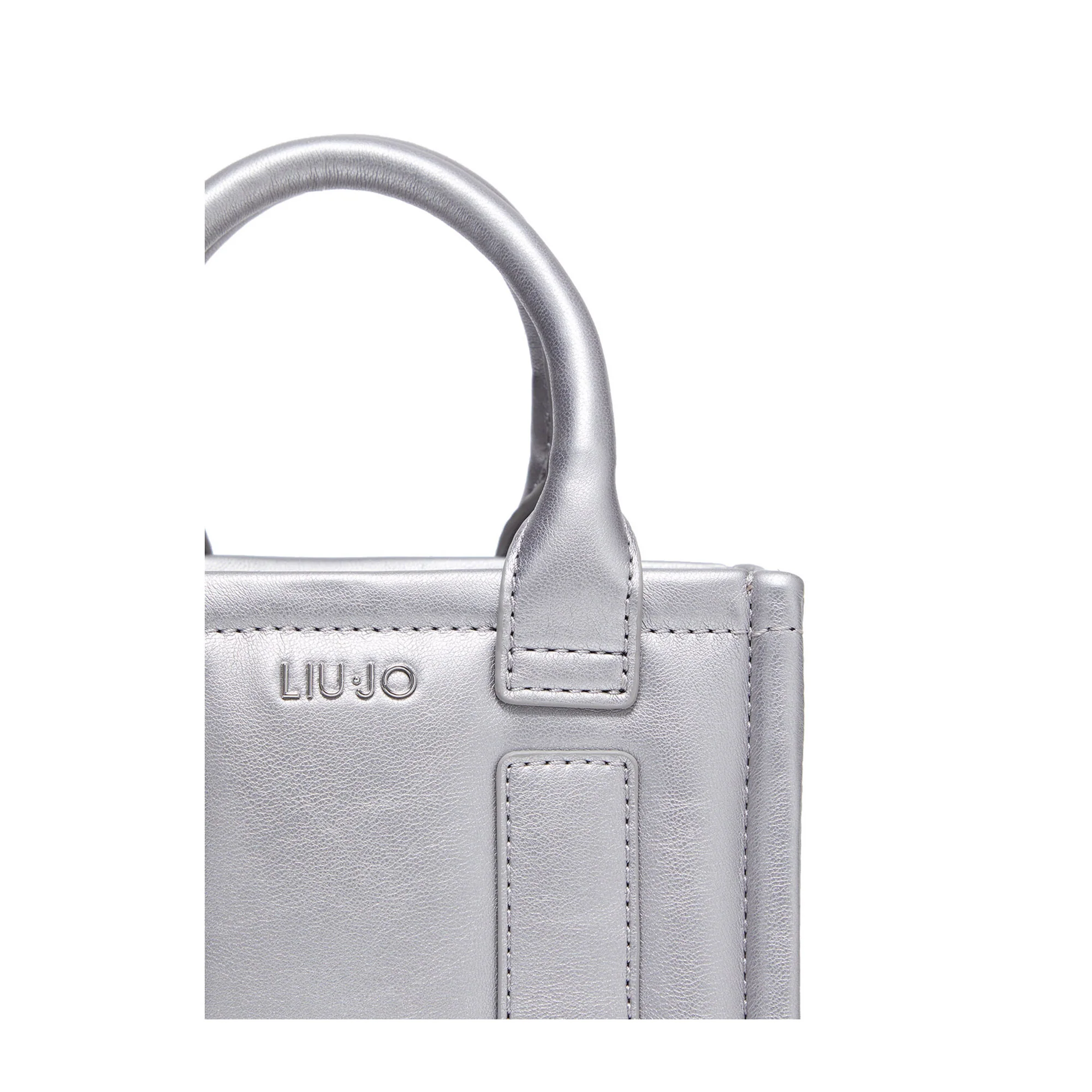 Borsa Donna con tracolla logata Grigia - Image 6
