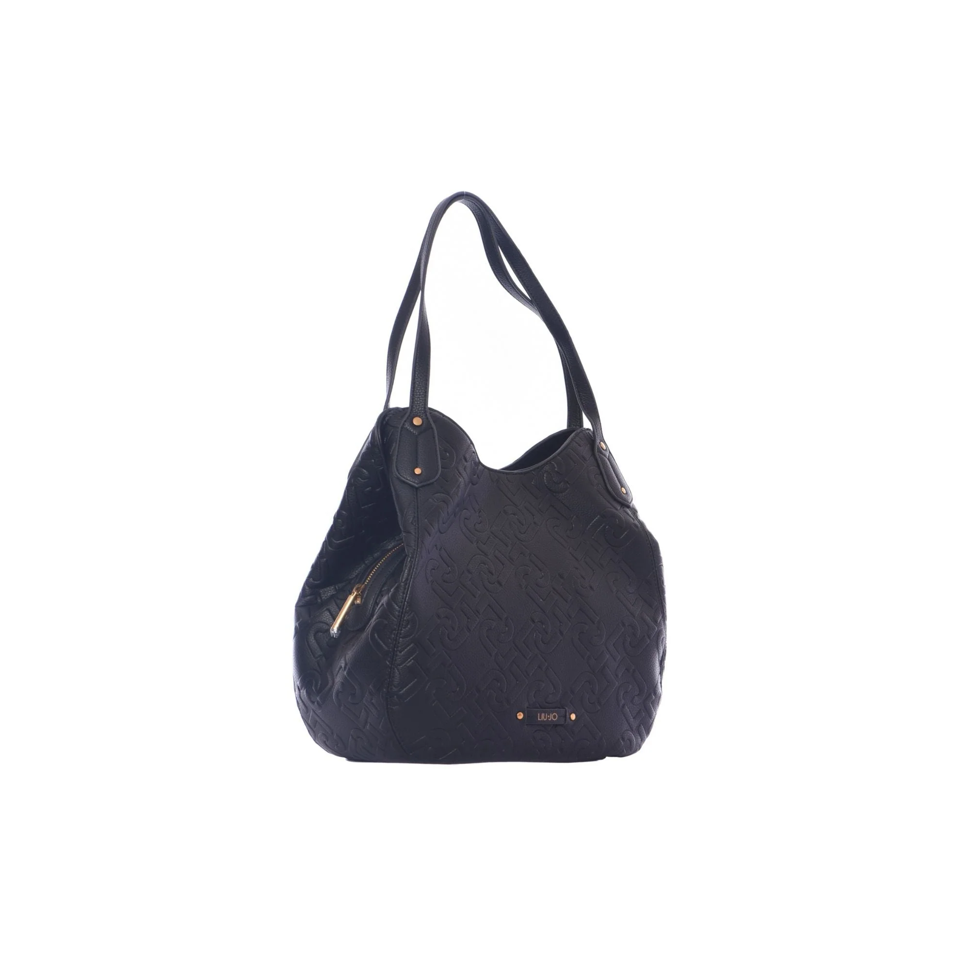 Borsa Donna inserti in pelle e logo all over - Image 15