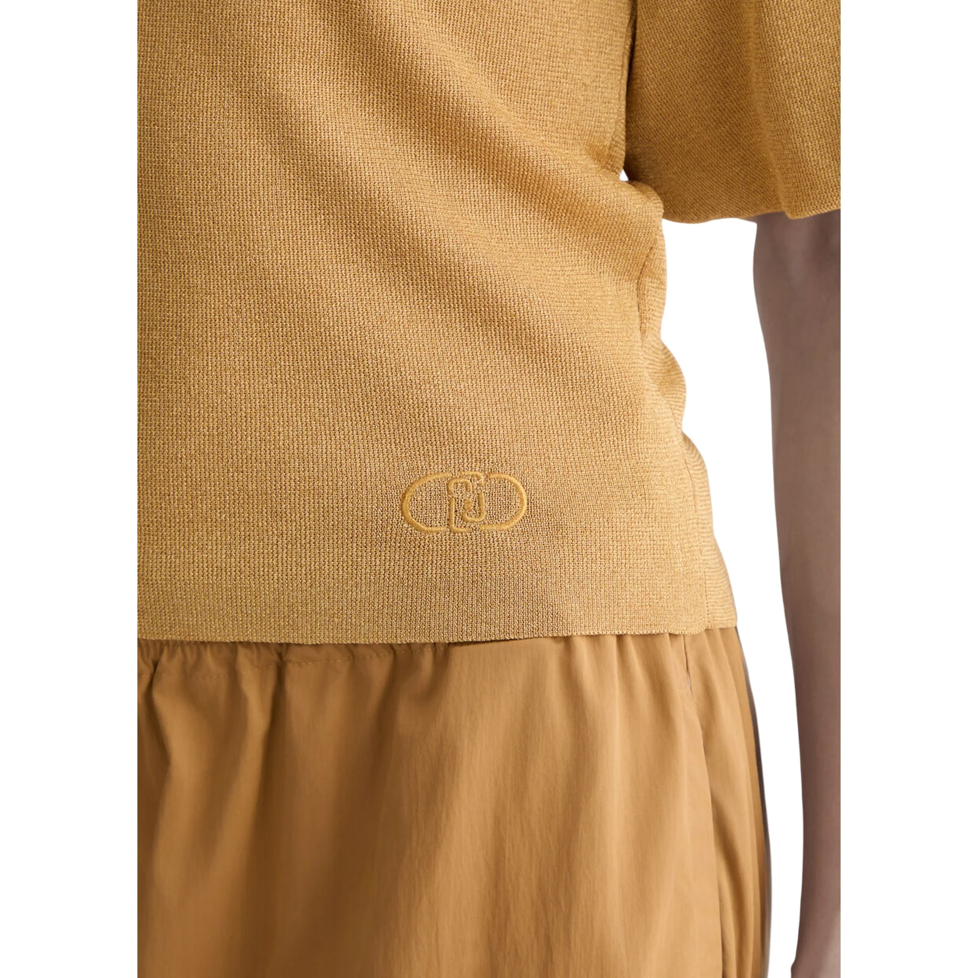 Maglia Donna con cut out Beige - Image 4