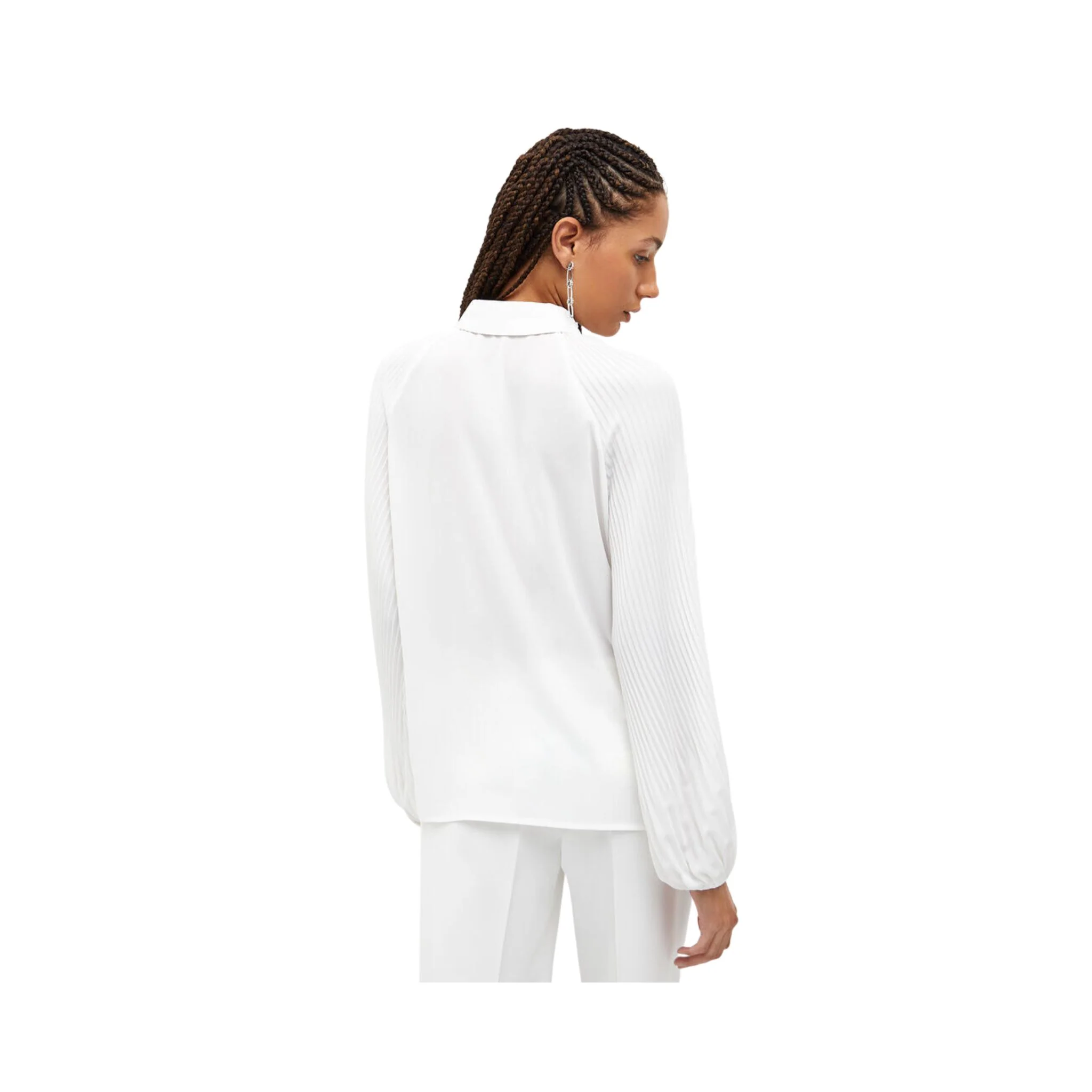 Camicia Donna con fiocco al colletto - Image 3