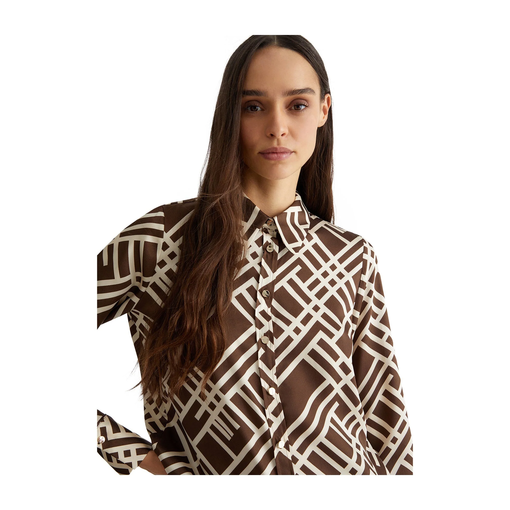 Camicia Donna con stampa check - Image 11