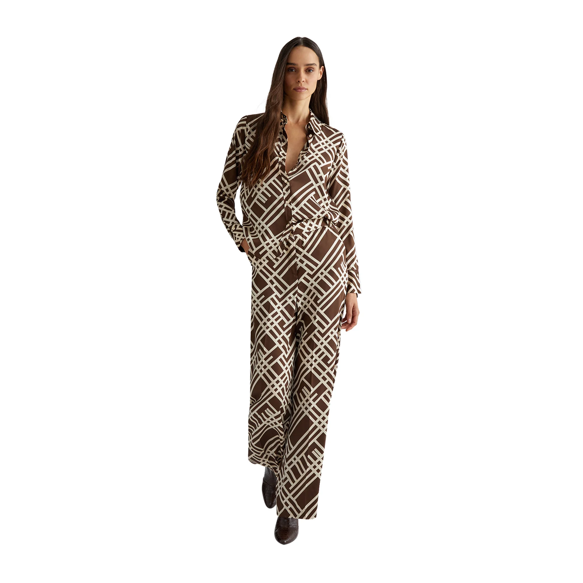 Camicia Donna con stampa check - Image 7