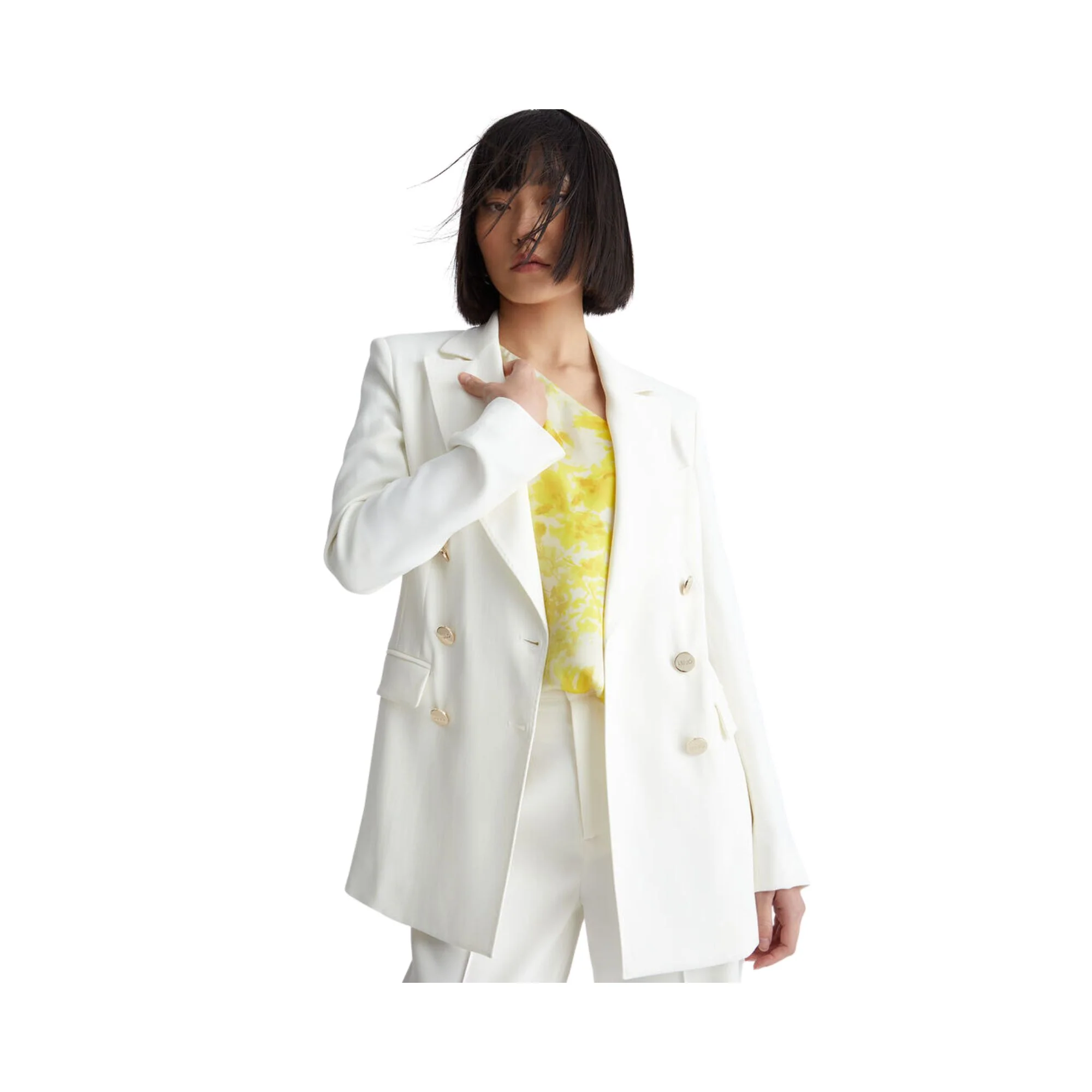 Giacca Donna a doppiopetto stretch - Image 2
