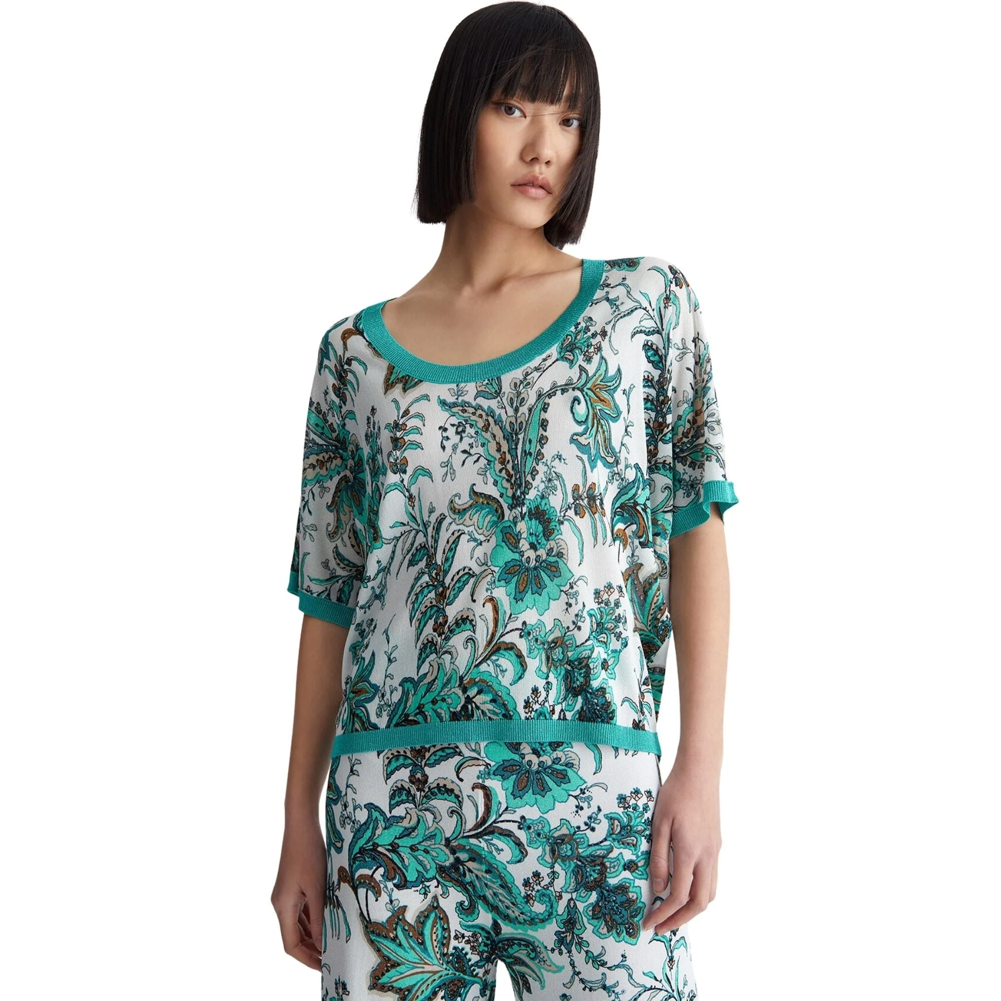 Blusa Donna con fantasia floreale - Image 5