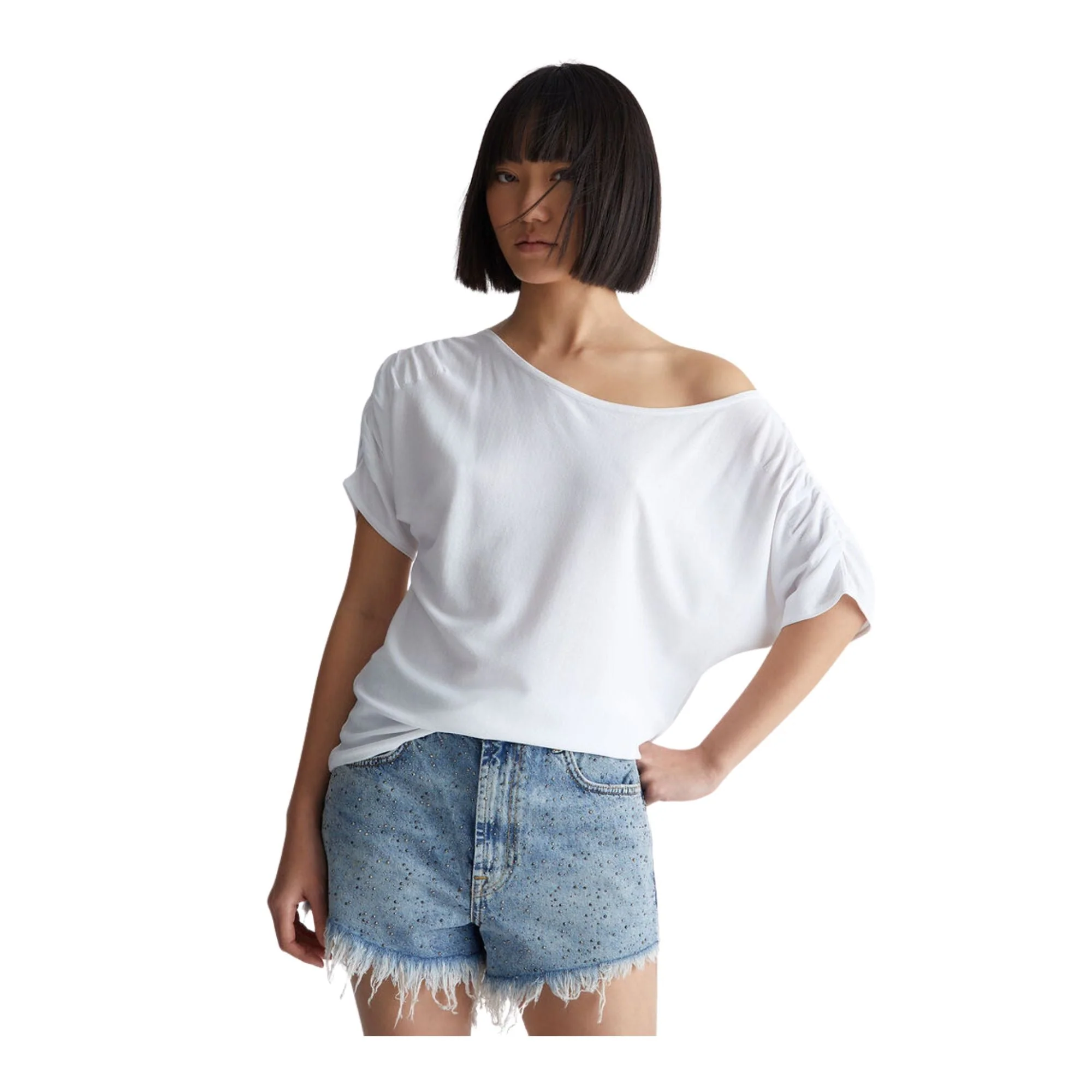 Maglia Donna con maniche arricciate - Image 17