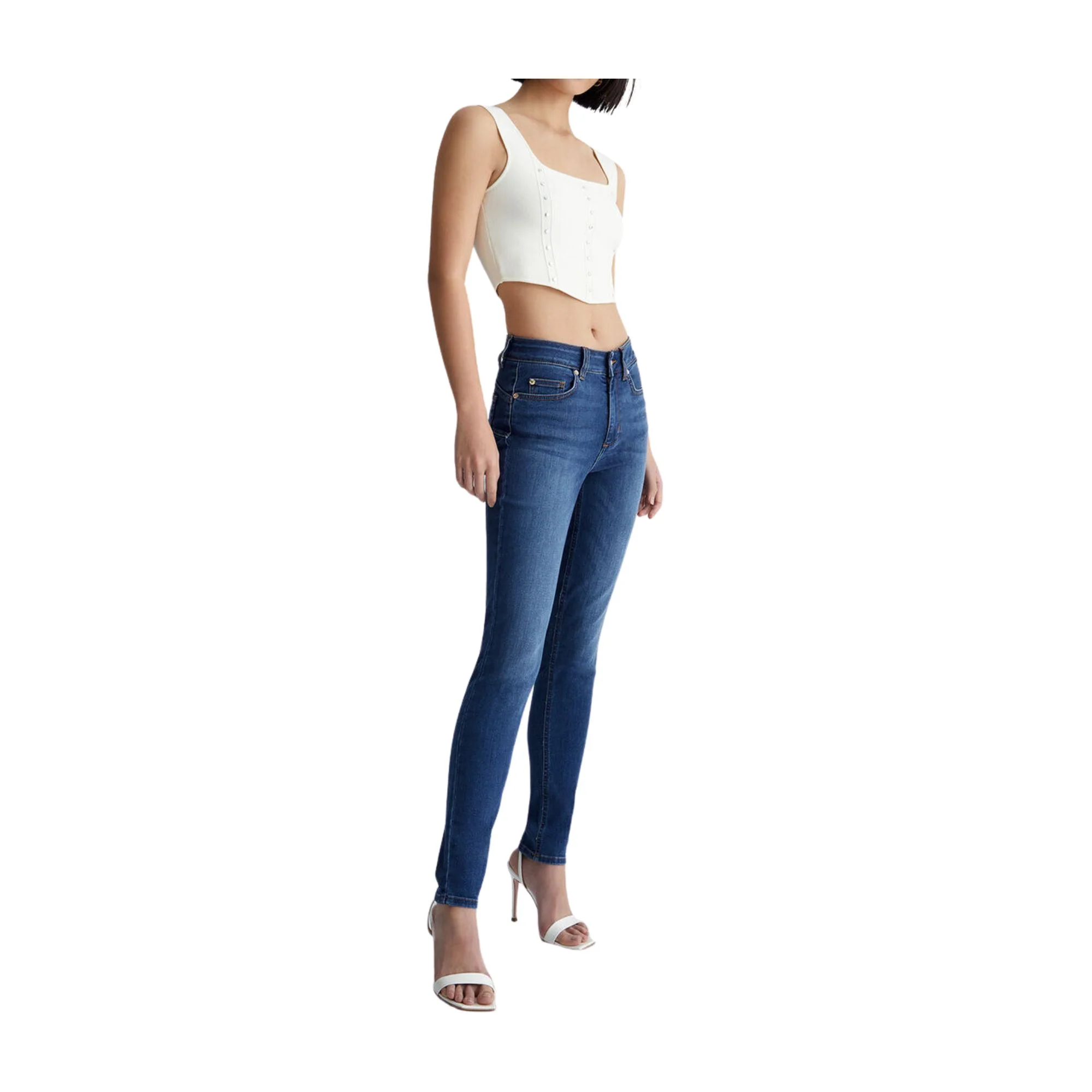 Jeans Donna cinque tasche modello Divine - Image 4