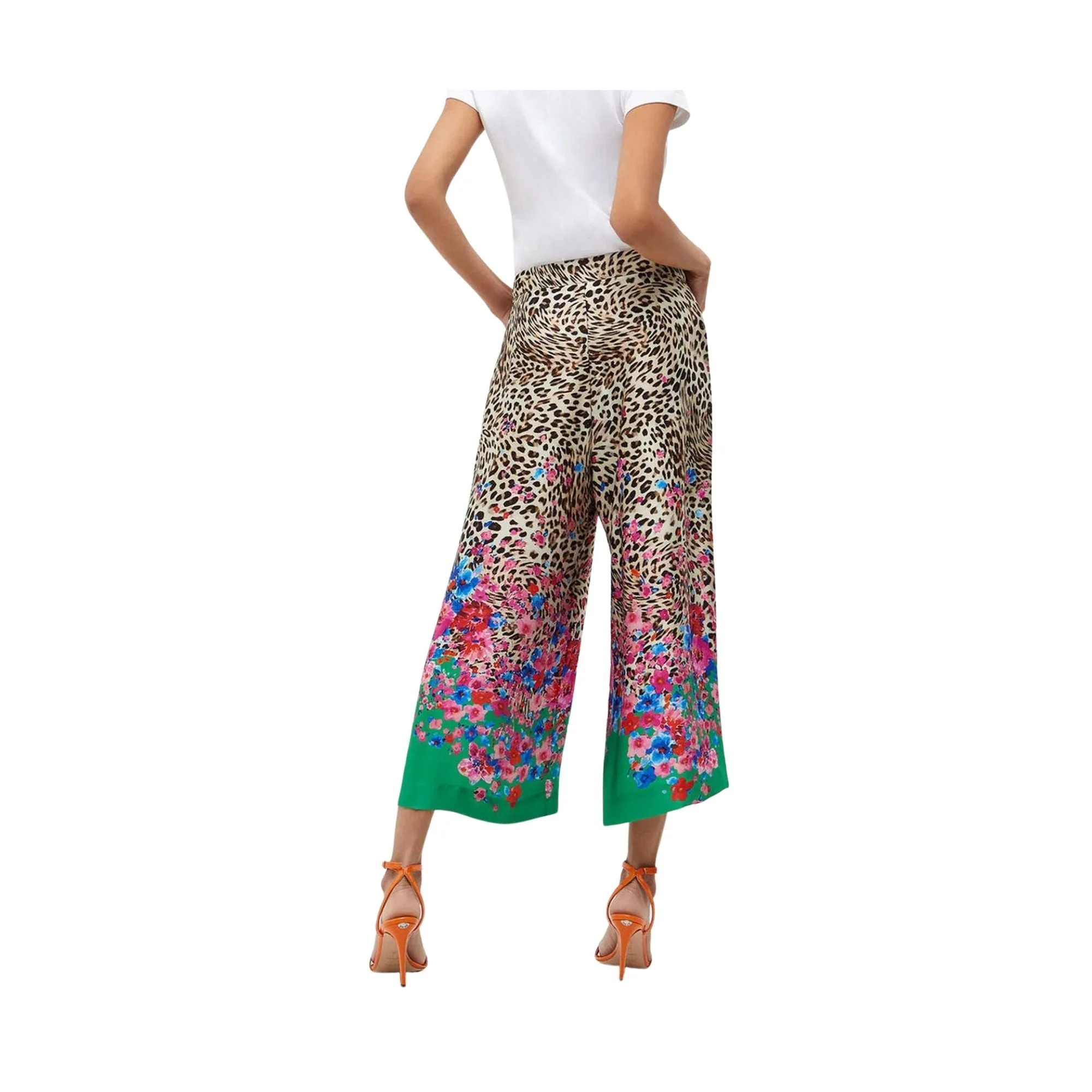 Pantalone Donna in raso a vita alta - Image 19