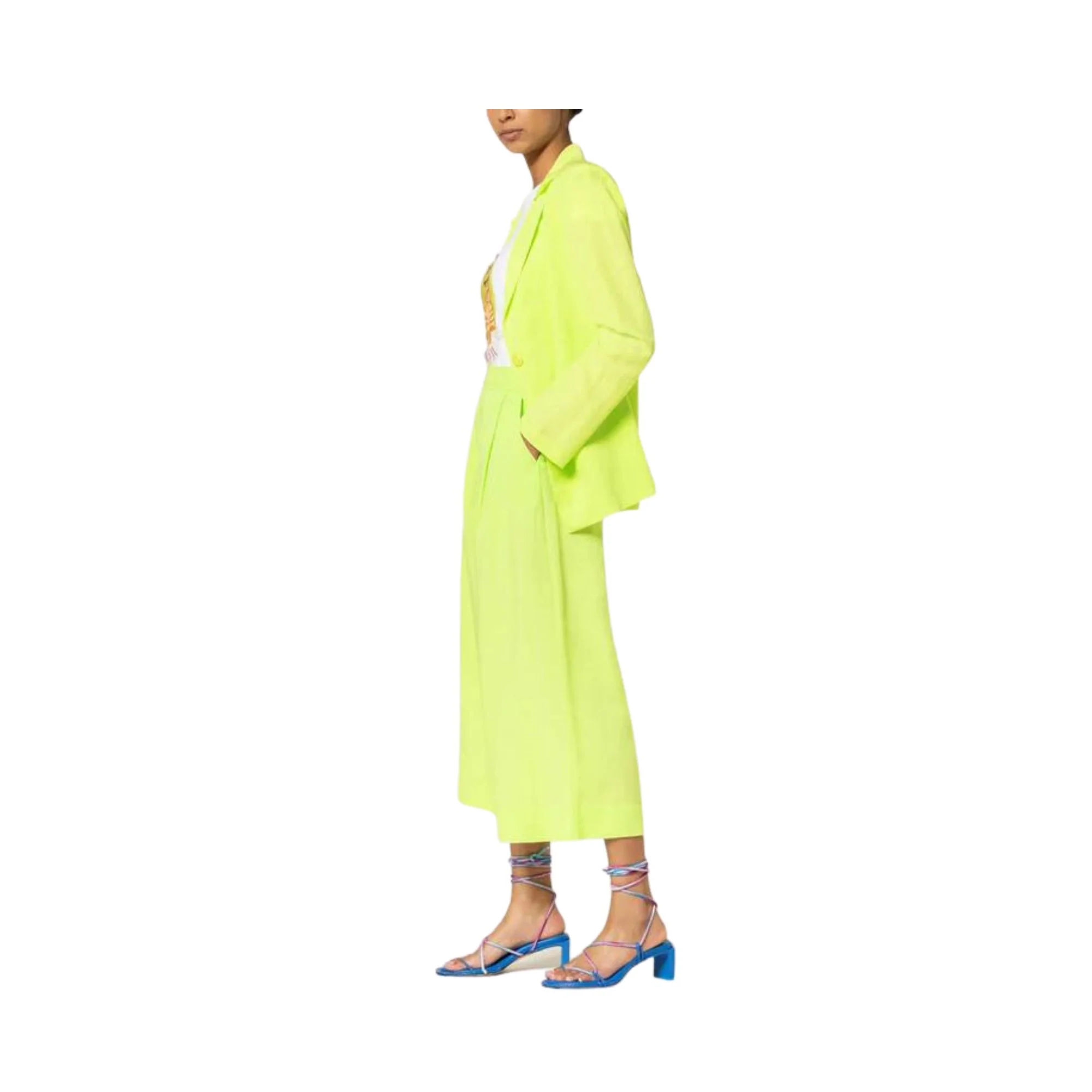 Pantalone Donna a vita alta e gamba larga - Image 9