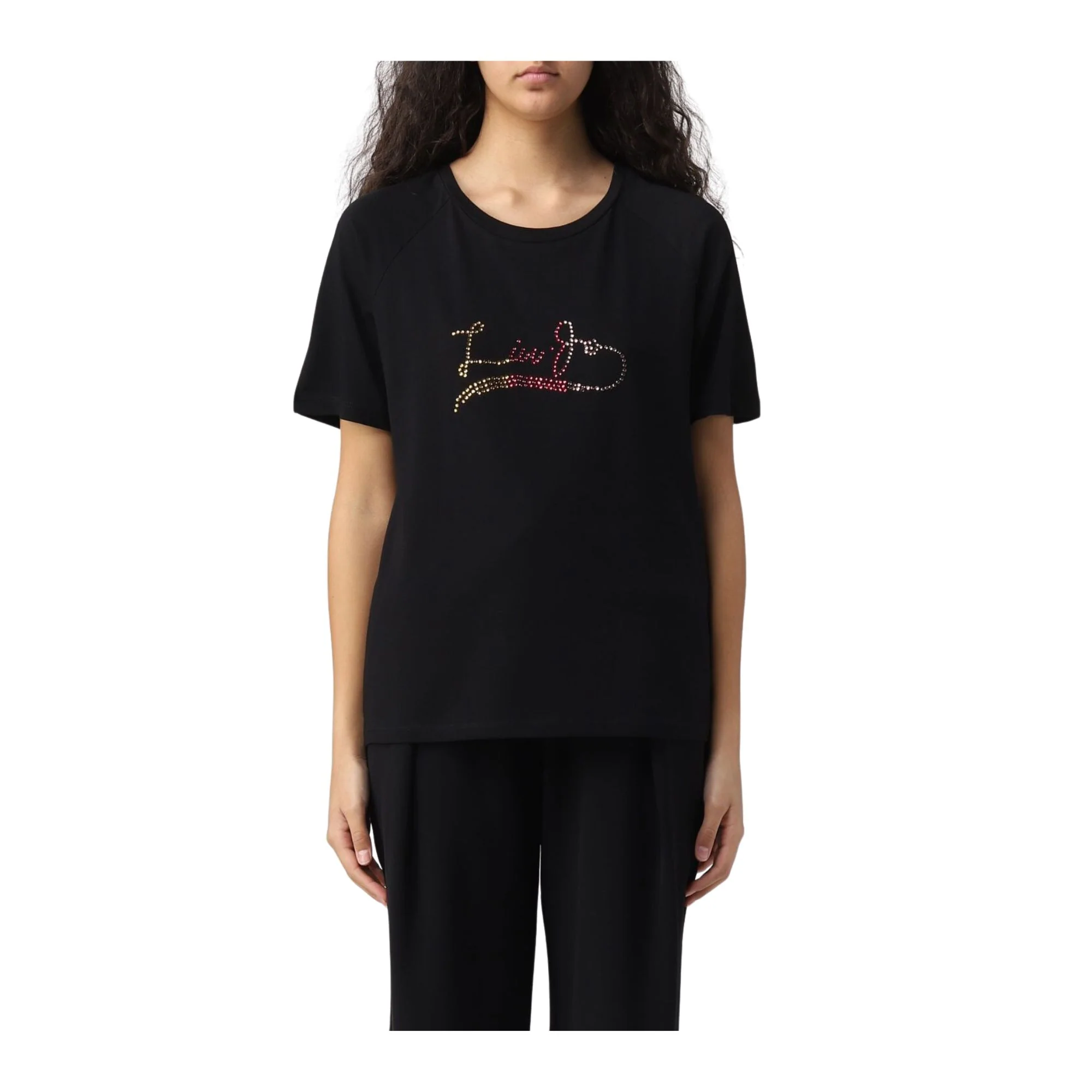 T-shirt donna ecosostenibile con strass - Image 6