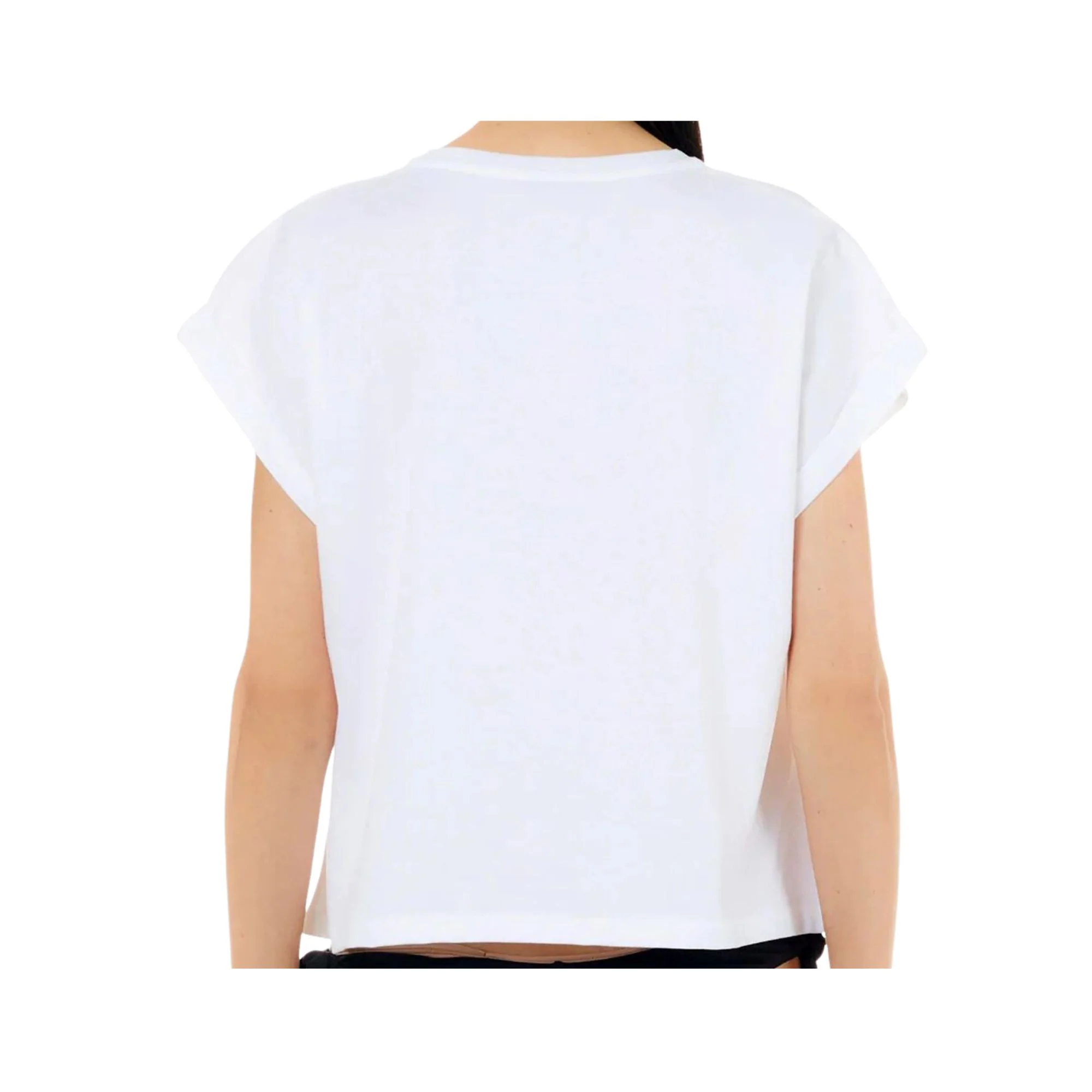 T-shirt Donna con strass logo - Image 4