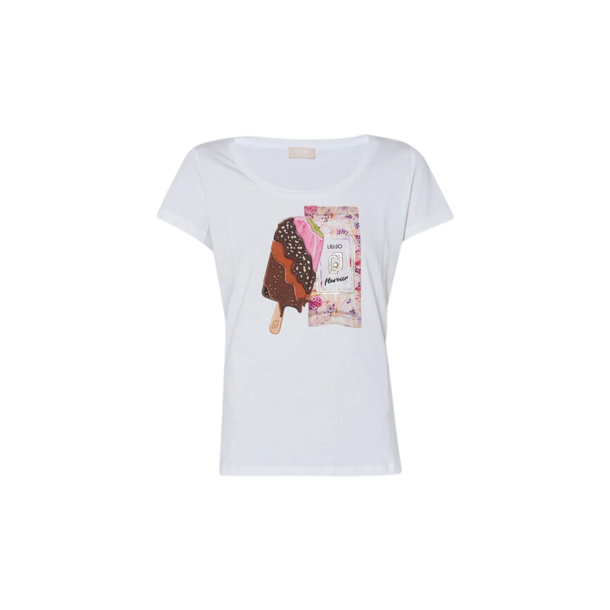 T-shirt Donna con stampa gelato - Image 6