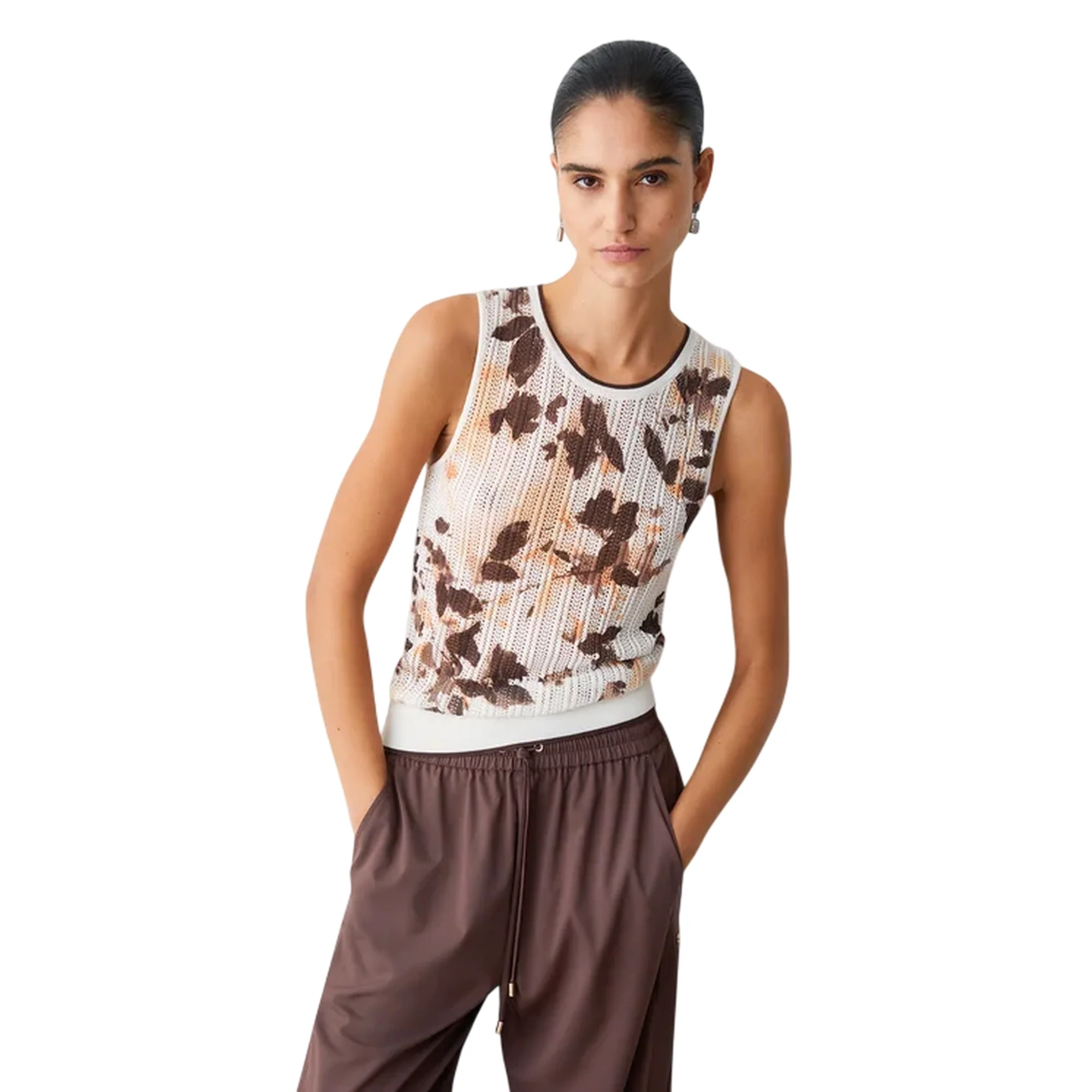 Pantaloni lunghi fango con elastico in vita - Image 5