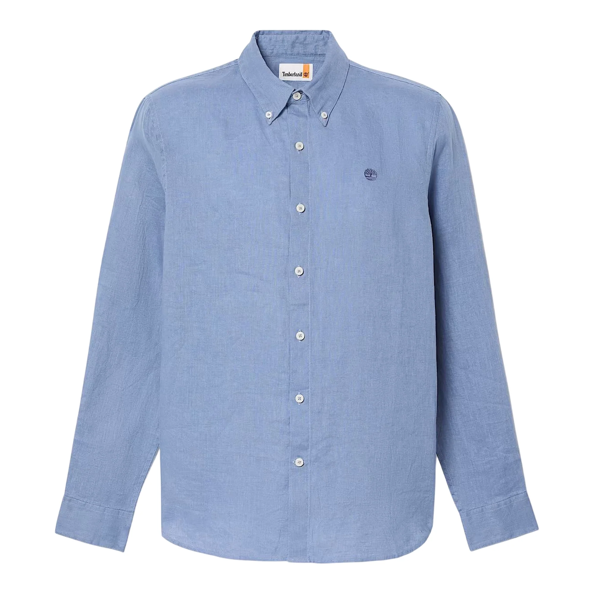 Camicia Uomo in lino Mill Brook Blu