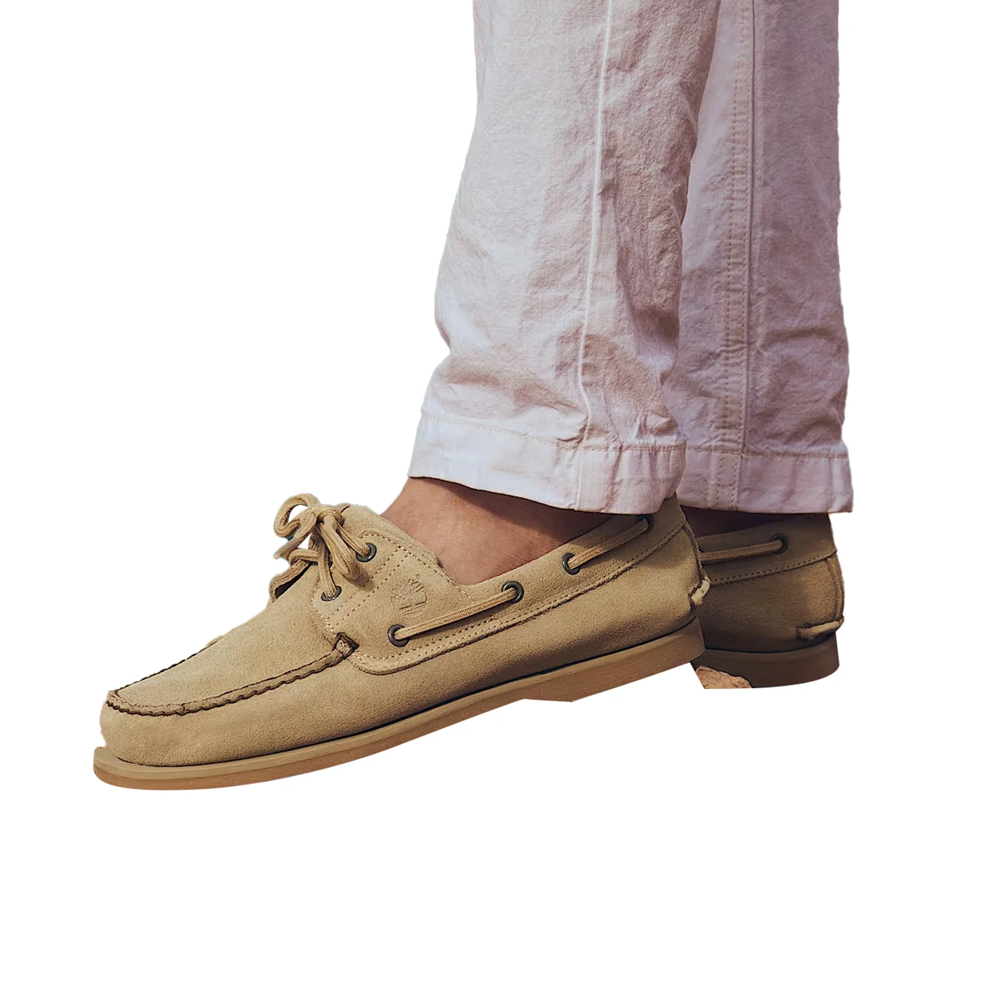 Scarpe da Barca Classic da Uomo in Beige - Image 6