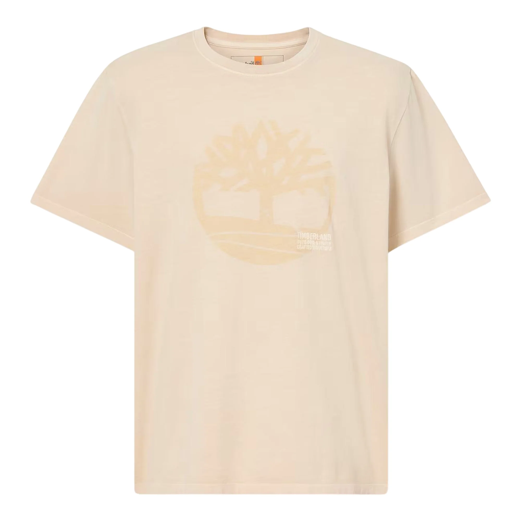 TIMBERLAND T-shirt da Uomo con logo beige