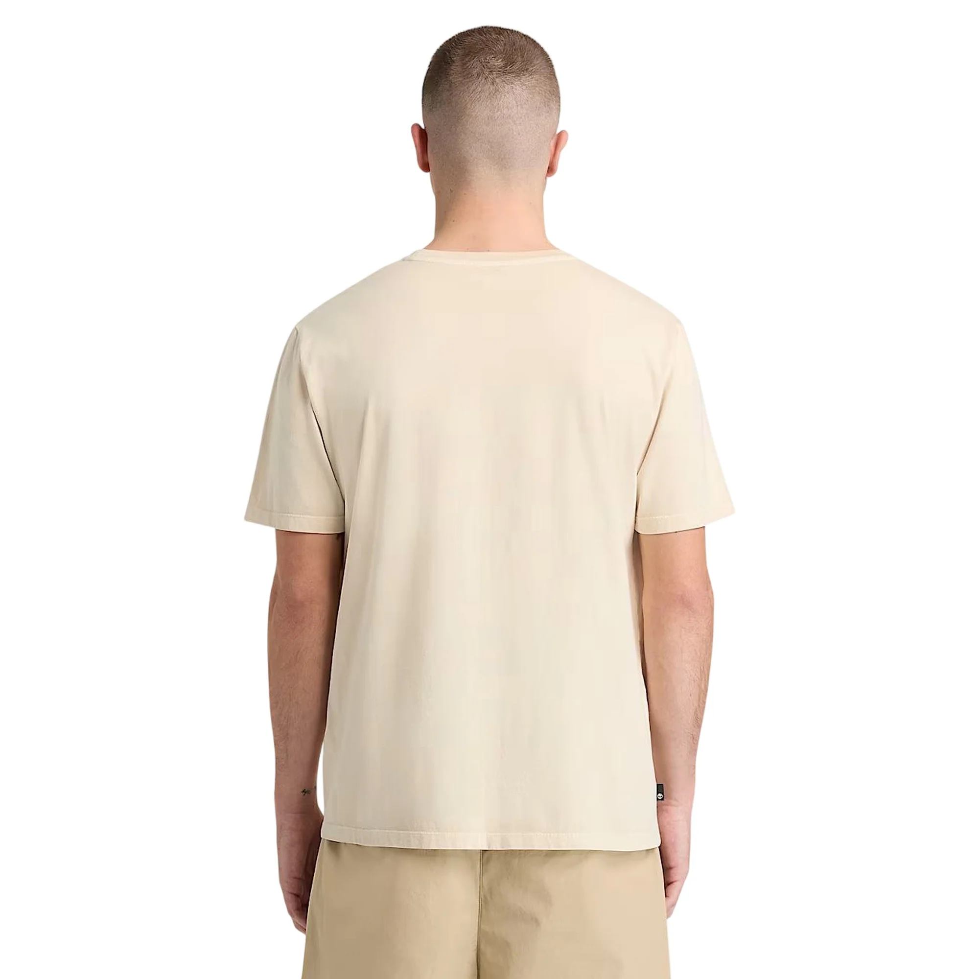 TIMBERLAND T-shirt da Uomo con logo beige - Image 3