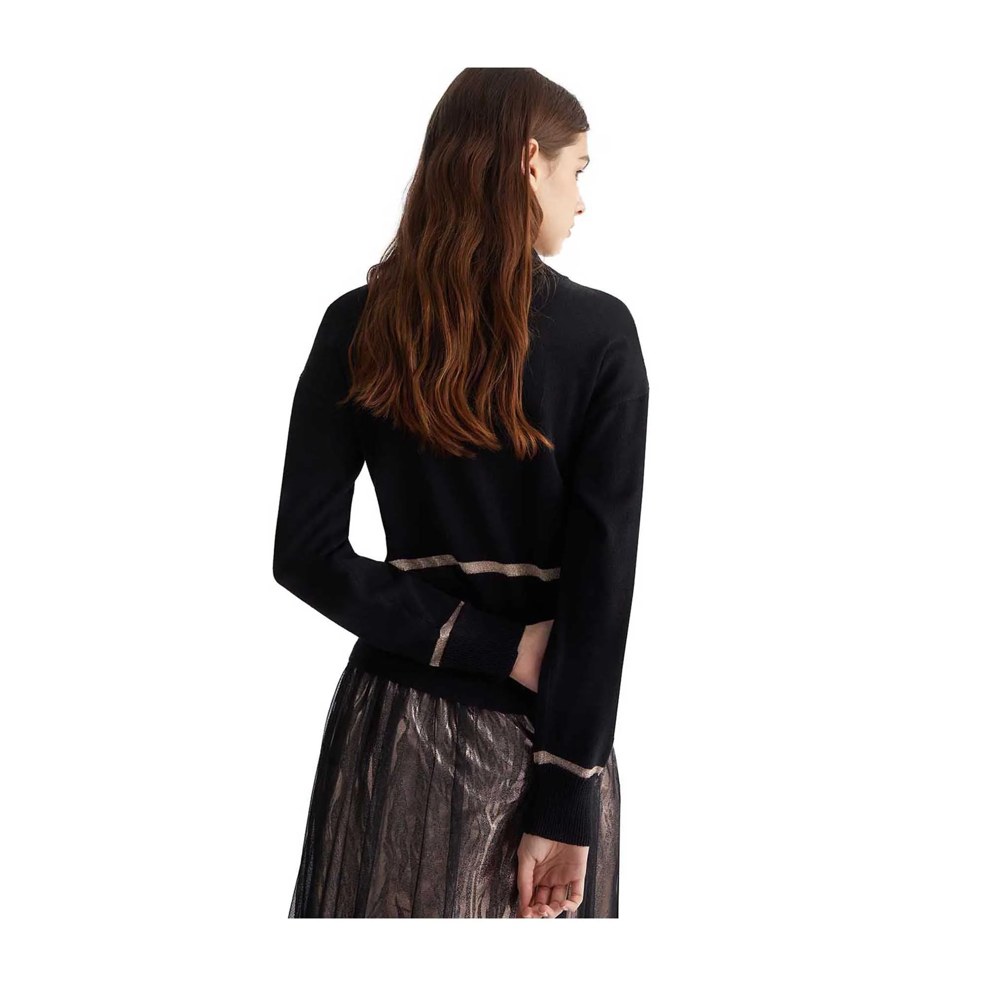 Maglia Donna con dettagli dorati - Image 4