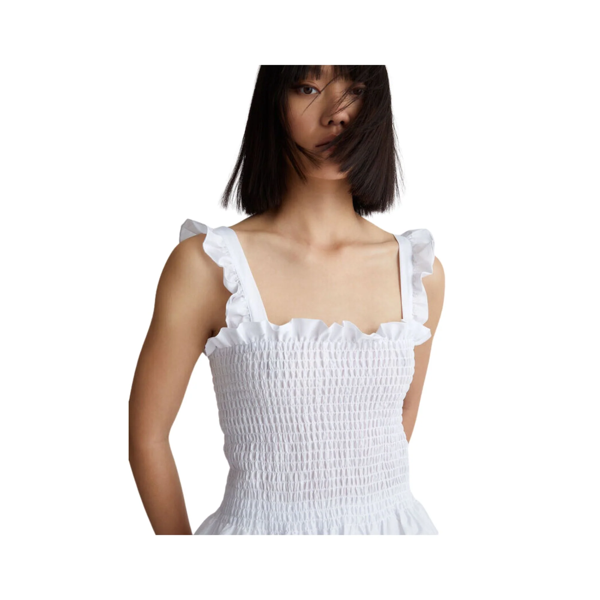 Top Donna con arricciatura sul corpetto - Image 4