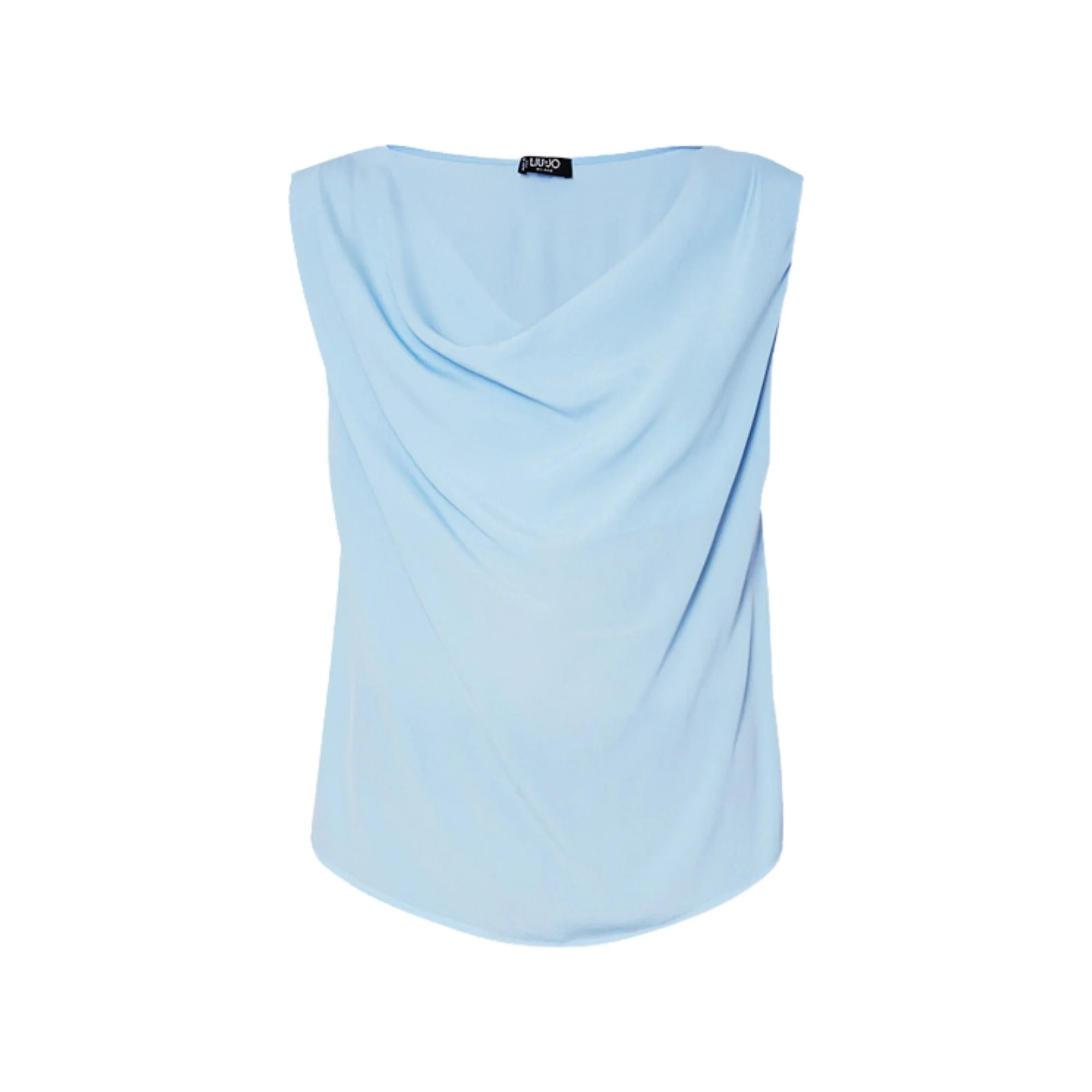 Top Donna tinta unita con scollo a V - Image 15