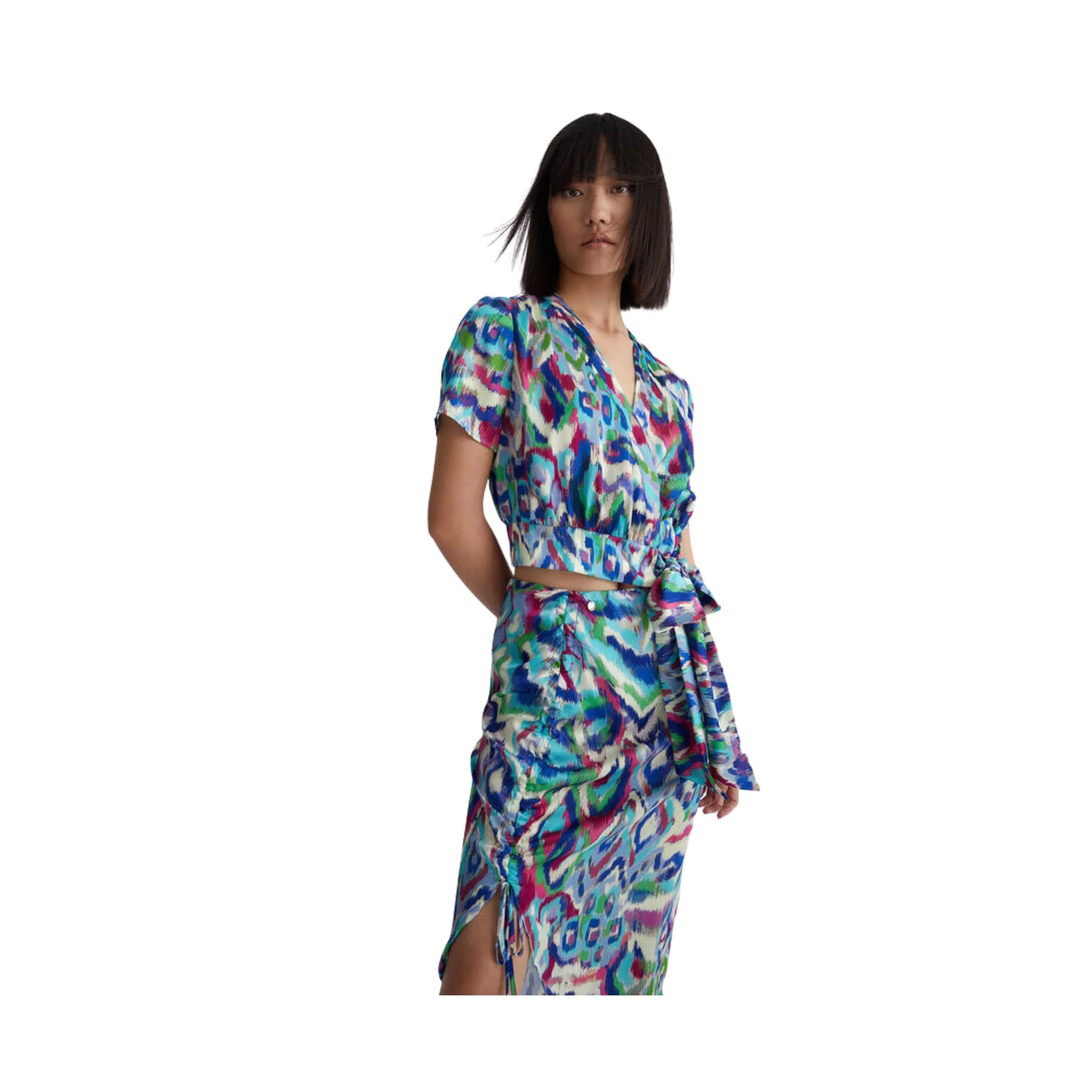 Blusa Donna con taglio ad incrocio - Image 2