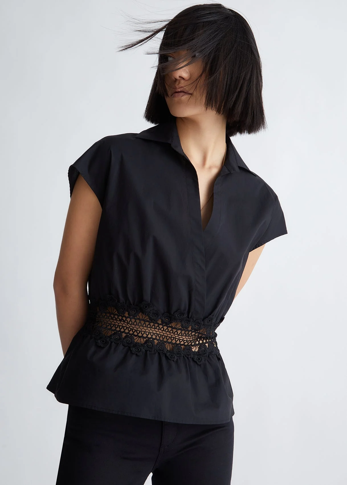 Blusa Donna con dettagli in pizzo - Image 11