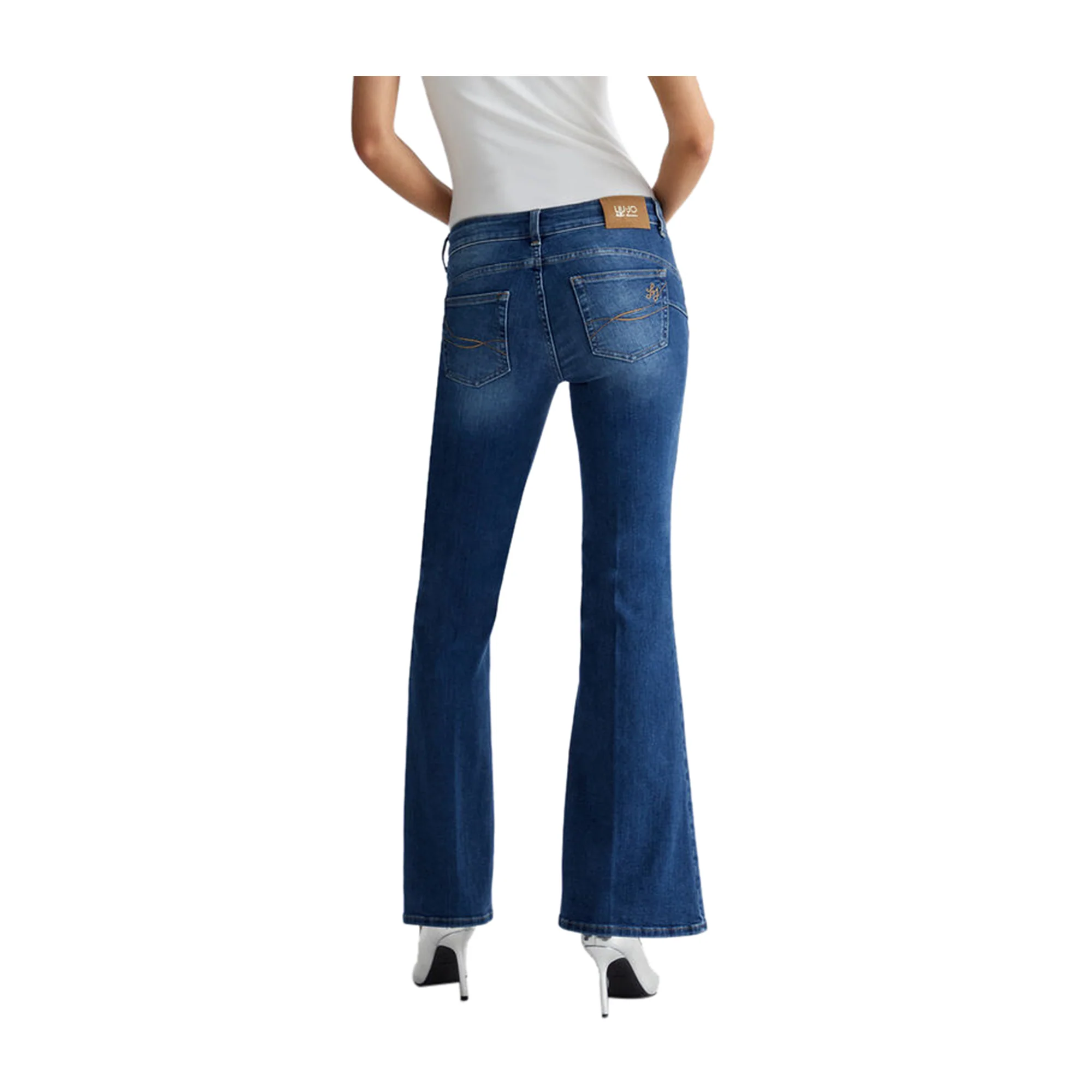 Jeans Donna flare bottom up - Image 3