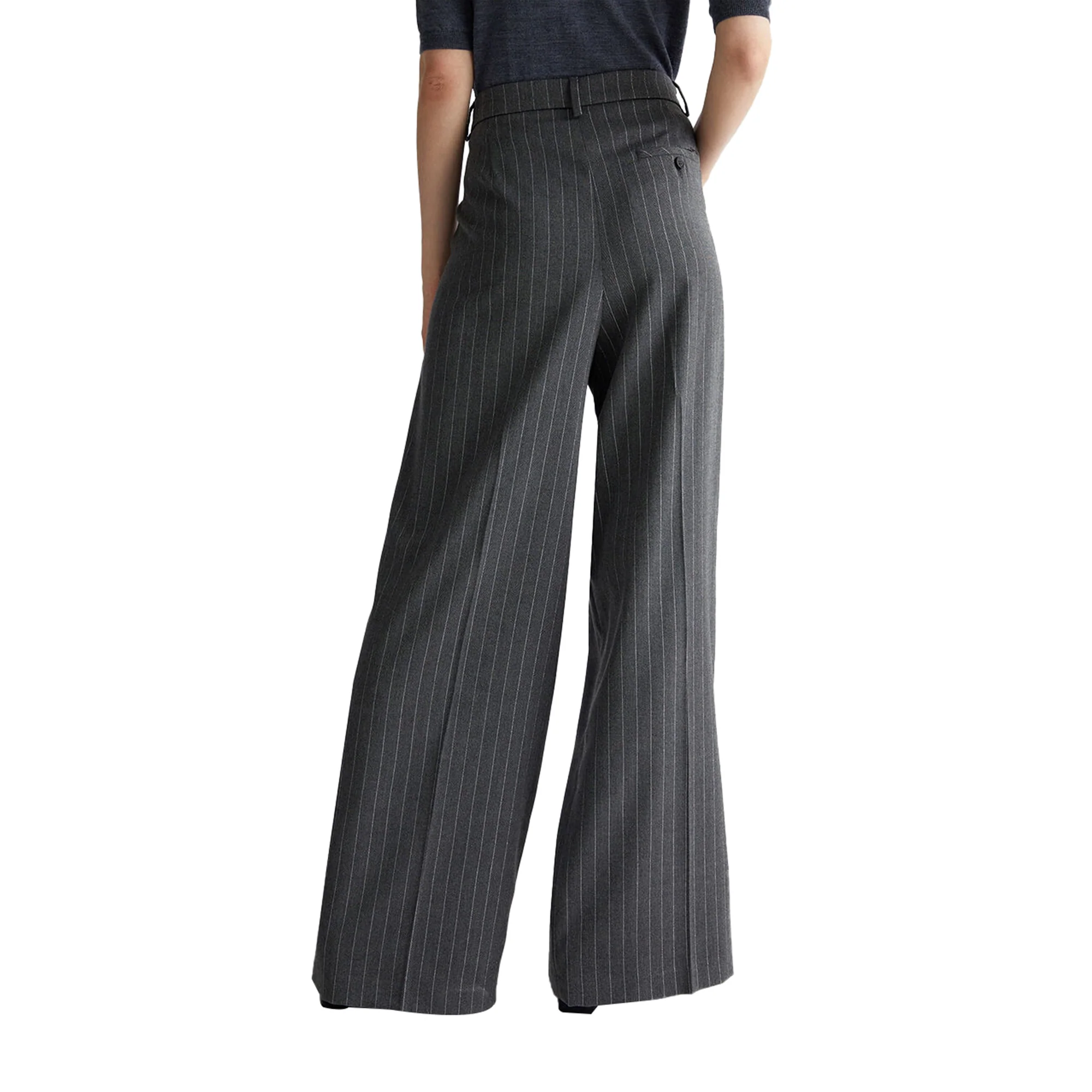 Pantaloni Donna a palazzo Gessati - Image 4