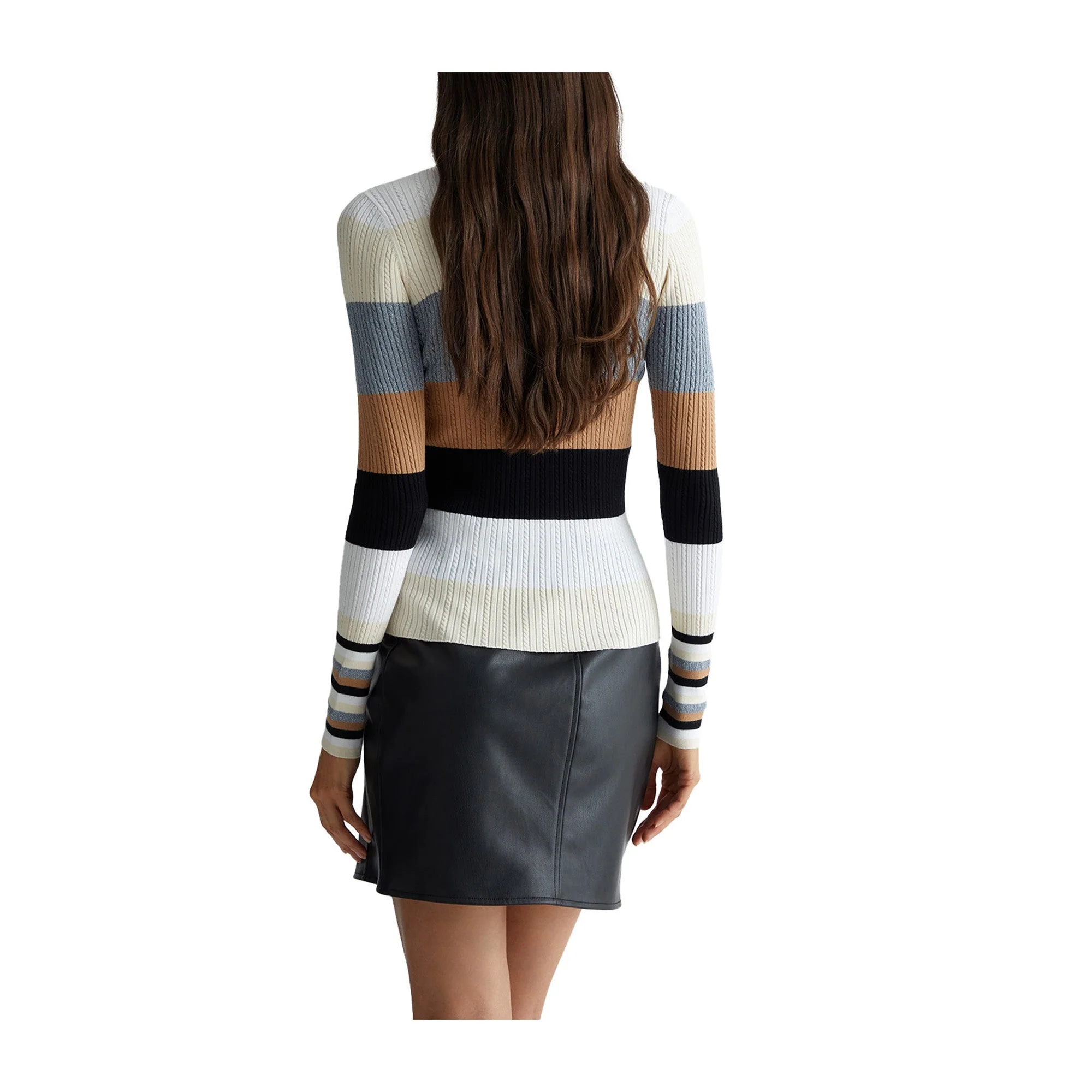 Polo Donna in maglia rigata - Image 10