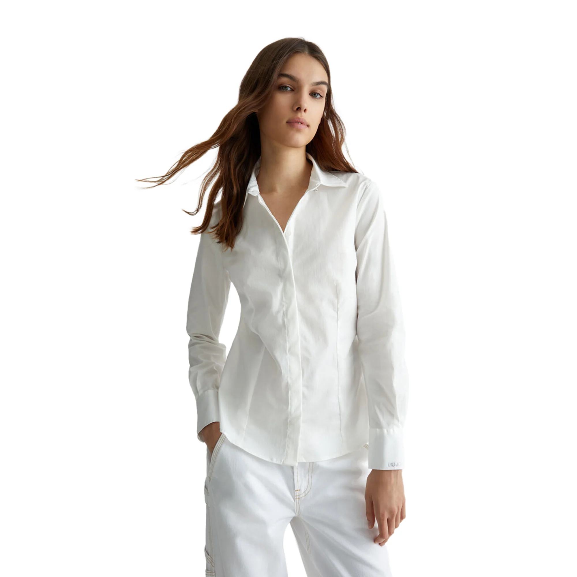 Camicia Donna in popeline basic - Image 2