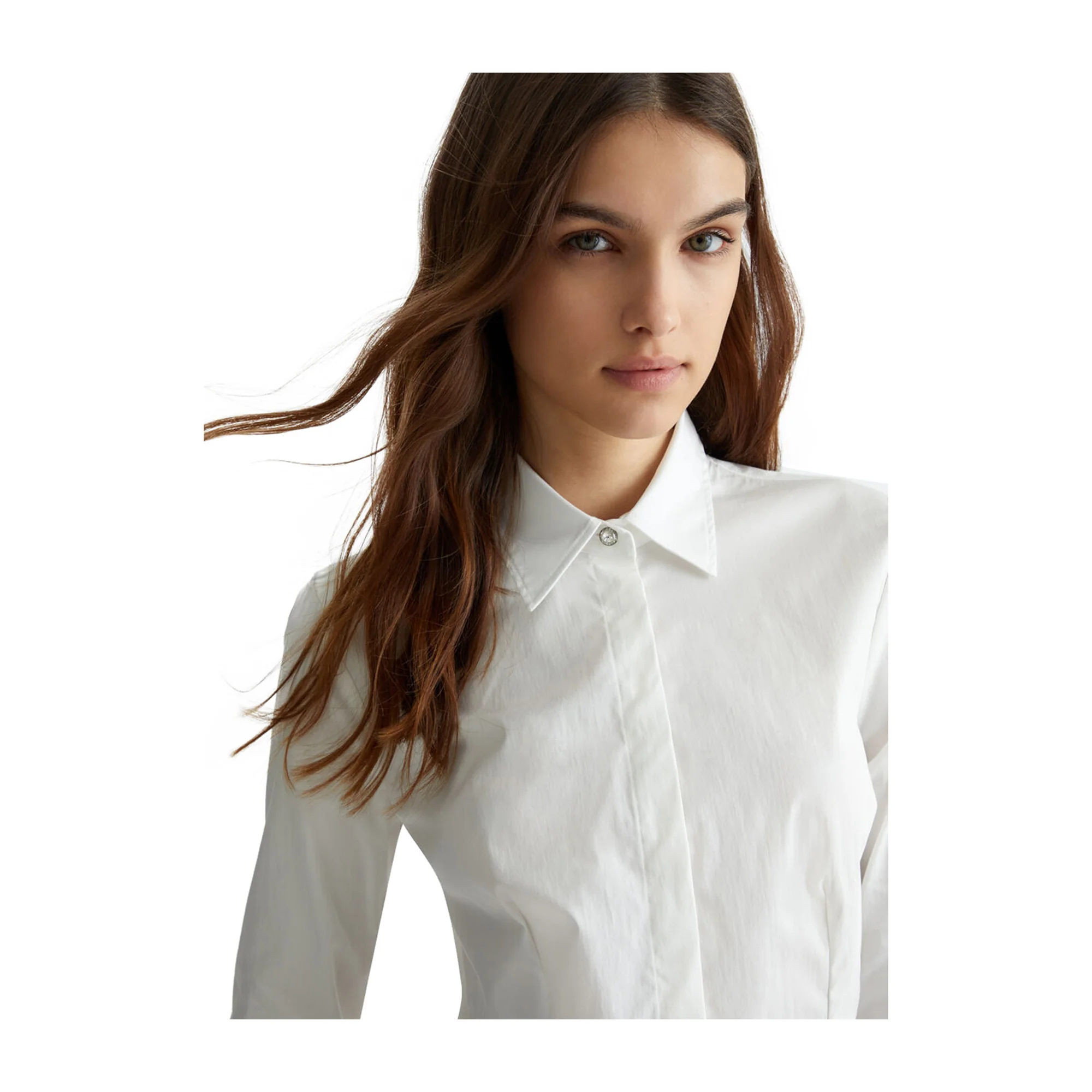 Camicia Donna in popeline basic - Image 4